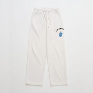 Madhappy x Disney Cinderella Sweatpants Gray Size S Fleece Wideleg